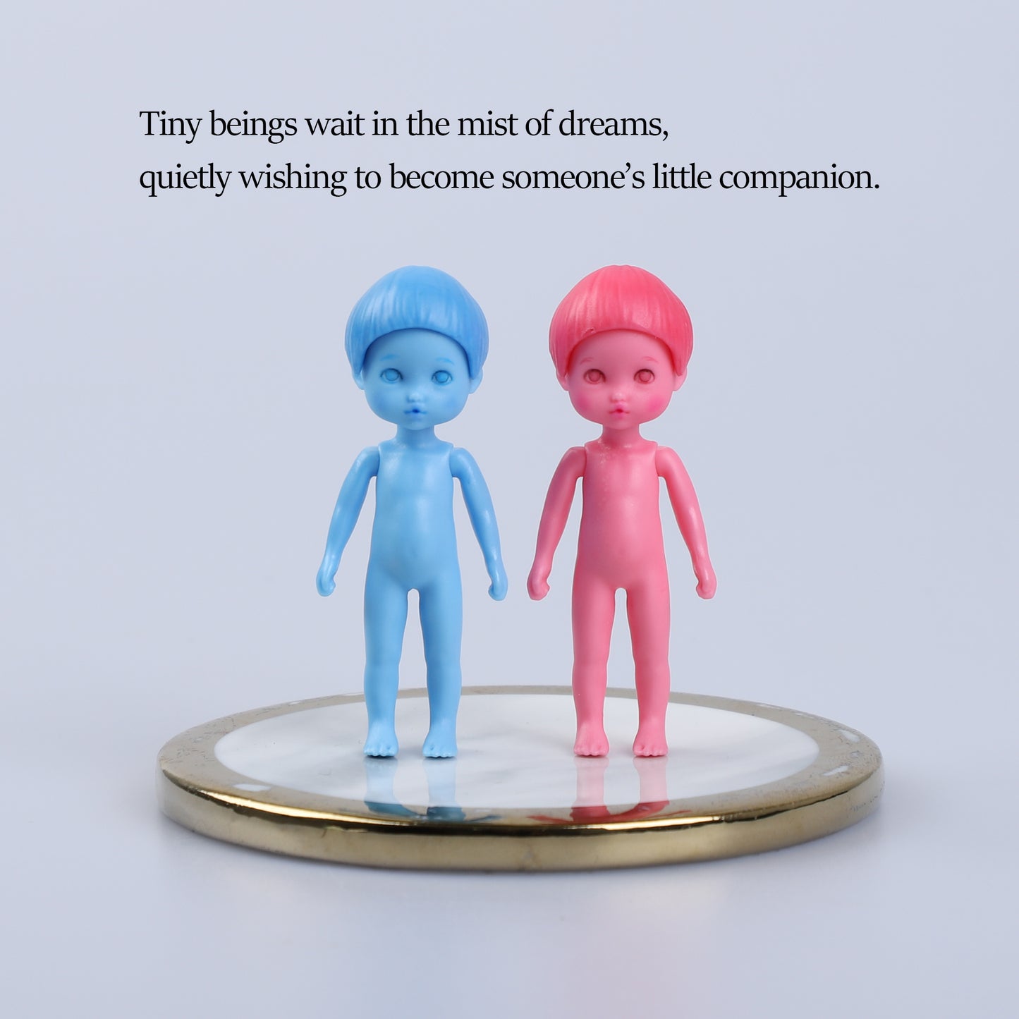 Whispering Fairies – 6cm Mini Art Doll STL